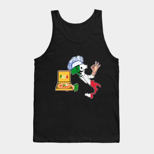 Italian lover pizza Tank Top by Artardishop